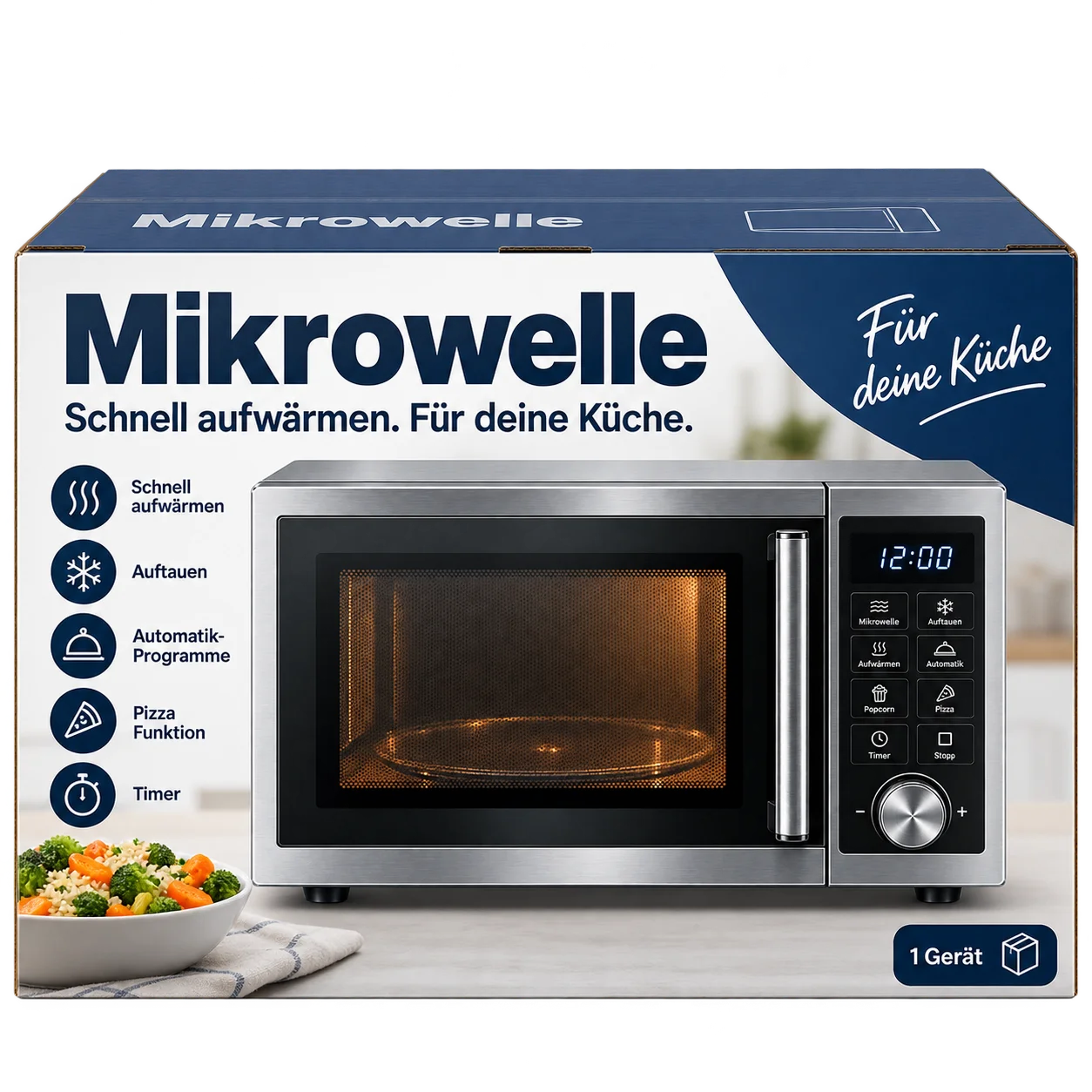 Mikrowelle als Produkt