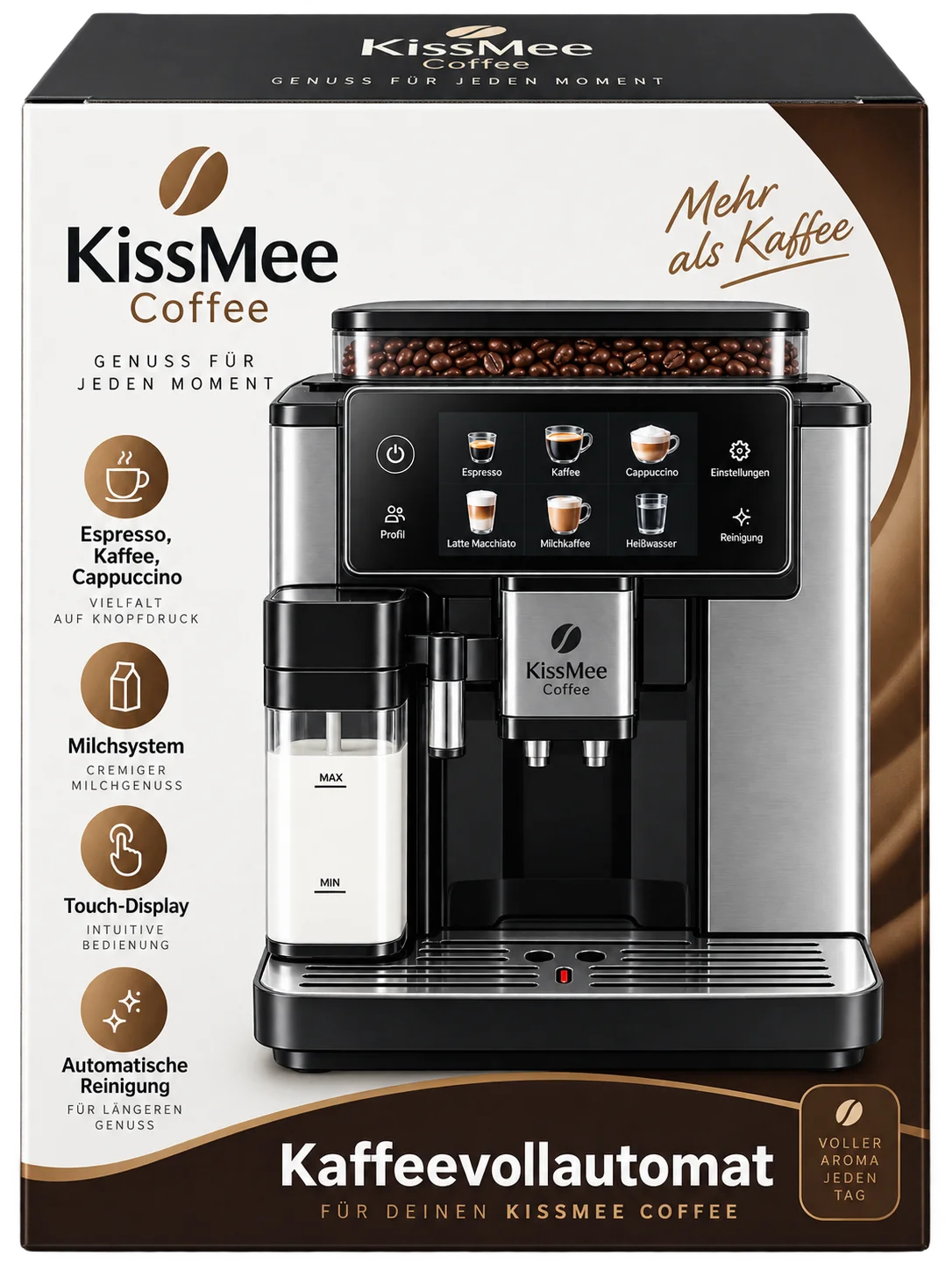 KissMee Coffee Kaffeevollautomat